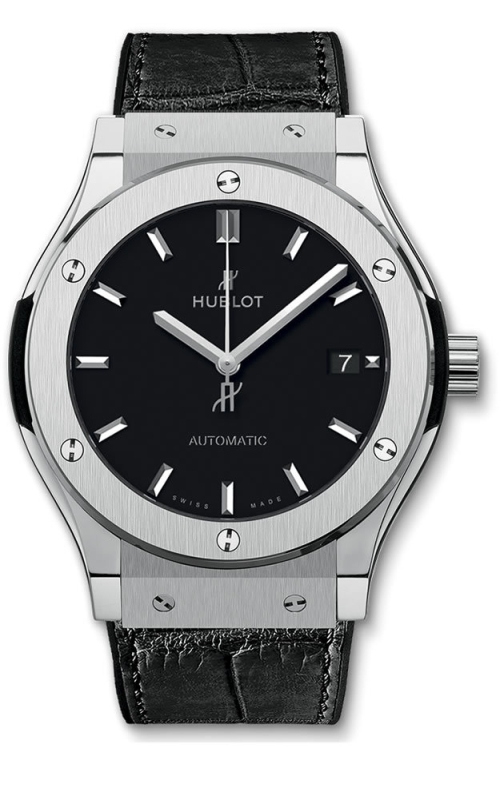 HUBLOT 511.NX.1171.LR CLASSIC FUSION TITANIUM BLACK DIAL 45MM