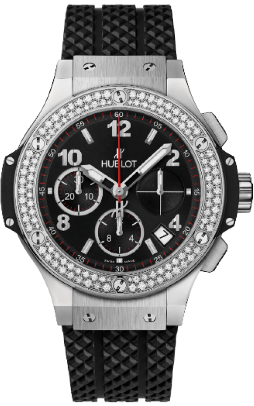 HUBLOT 341.SX.130.RX.114 BIG BANG STEEL DIAMONDS 41MM