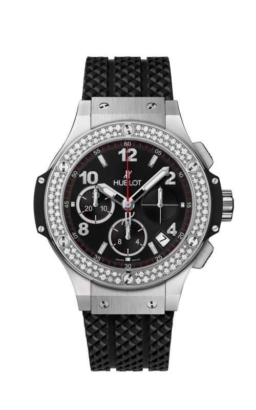 HUBLOT 341.SX.130.RX.114 BIG BANG STEEL DIAMONDS 41MM