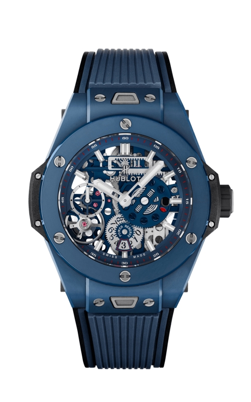 HUBLOT 414.EX.5123.RX BIG BANG MECA-10 CERAMIC BLUE 45MM