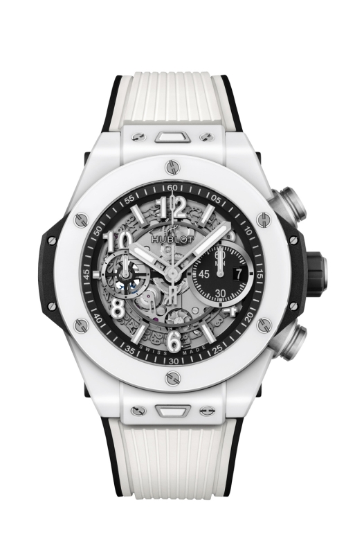 HUBLOT 421.HX.1170.RX UNICO WHITE CERAMIC 44MM