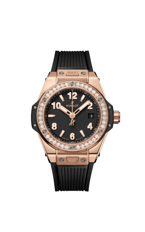 HUBLOT 485.OX.1180.RX.1204 BIG BANG ONE CLICK KING GOLD DIAMONDS 33 MM